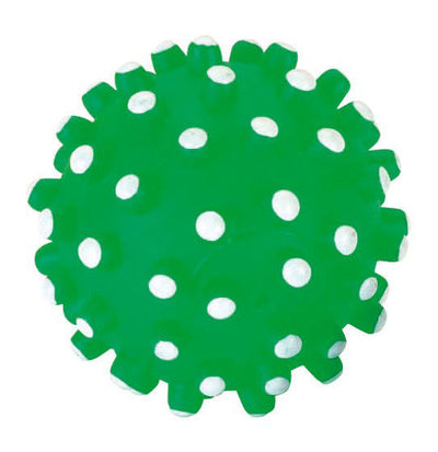 Palla giocattolo in vinile ca. 12 cm con cigolante borchie