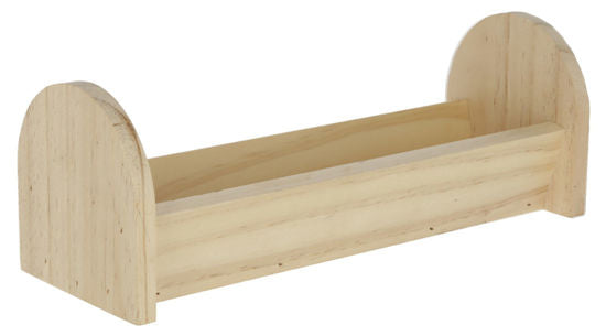 Comedero Kerbl para roedores 28 x 10 x 10 cm fabricado en madera