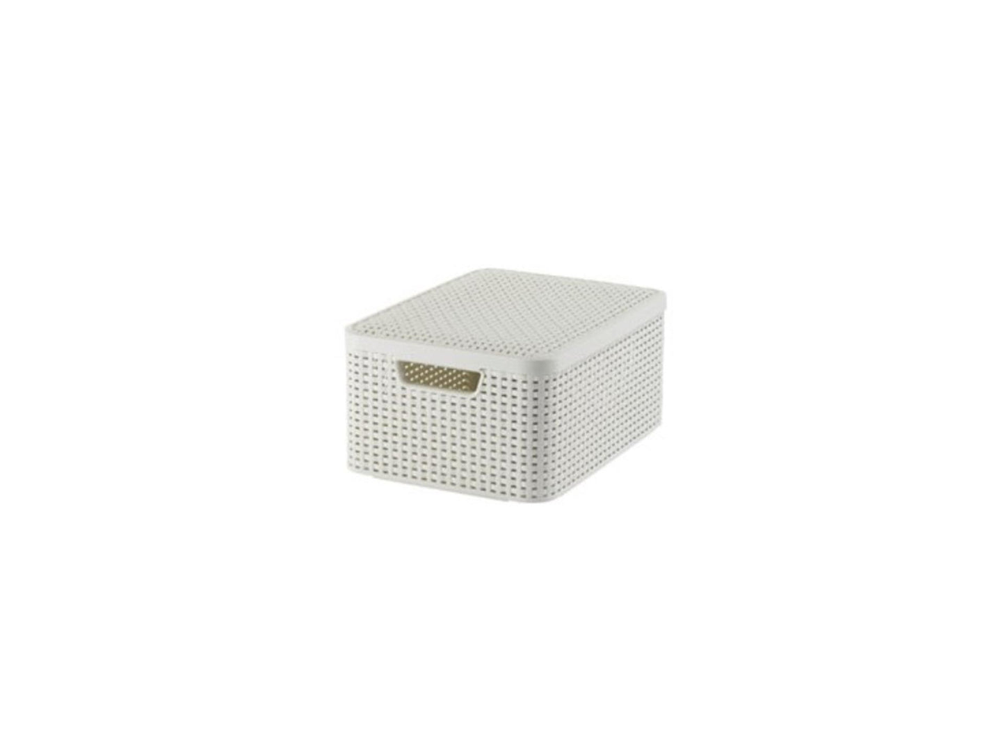 Curver Curver storage box style with lid M 18 L Crèmewit