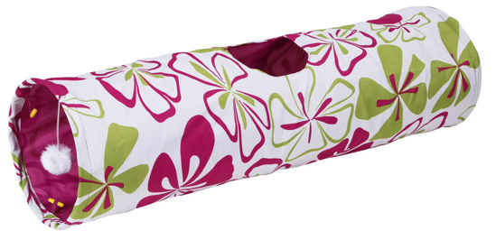 Túnel con cremallera de nailon flor %c3%b8 25 x 90 cm
