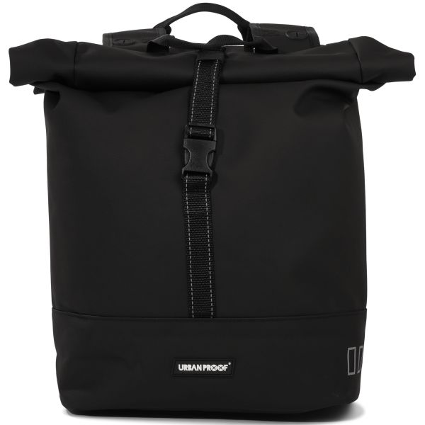 Borsa per biciclette a doppia bicicletta rolltop urbana a prova di urban 38 litri neri