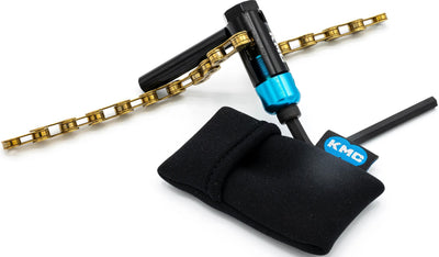 KMC Chain Punch Mini Chain Tool Black Azul