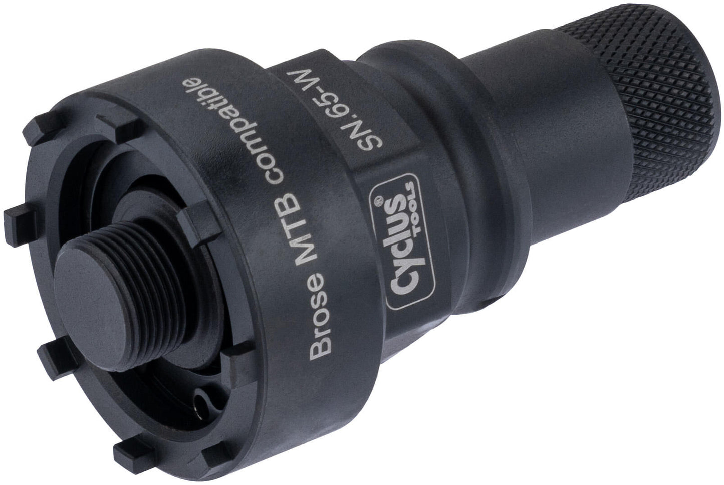 Rango de placa de Brose MTB Gray Dark