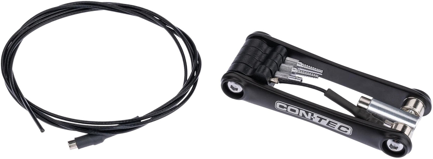 Contec CT Instal. Strumento tfm-cable guy nero argento