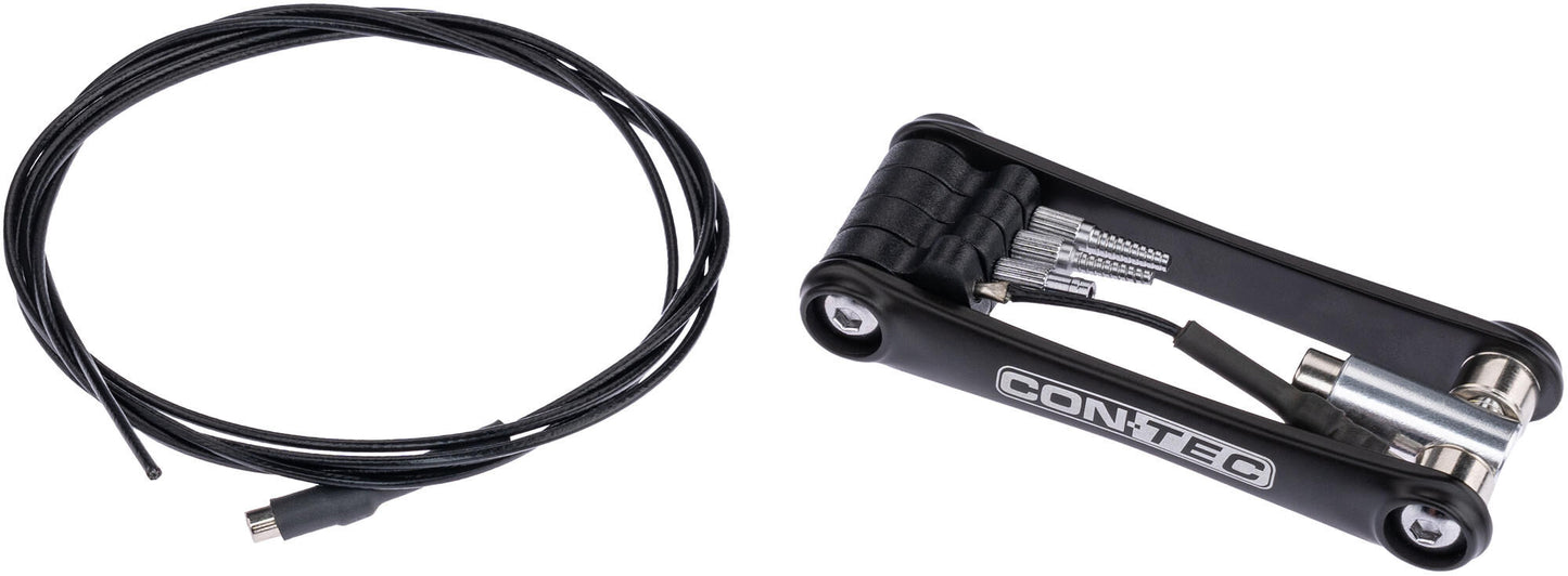 Contec verlegungswerkzeug tfm-cable guy ct instal. tool tfm-cable guy black silver