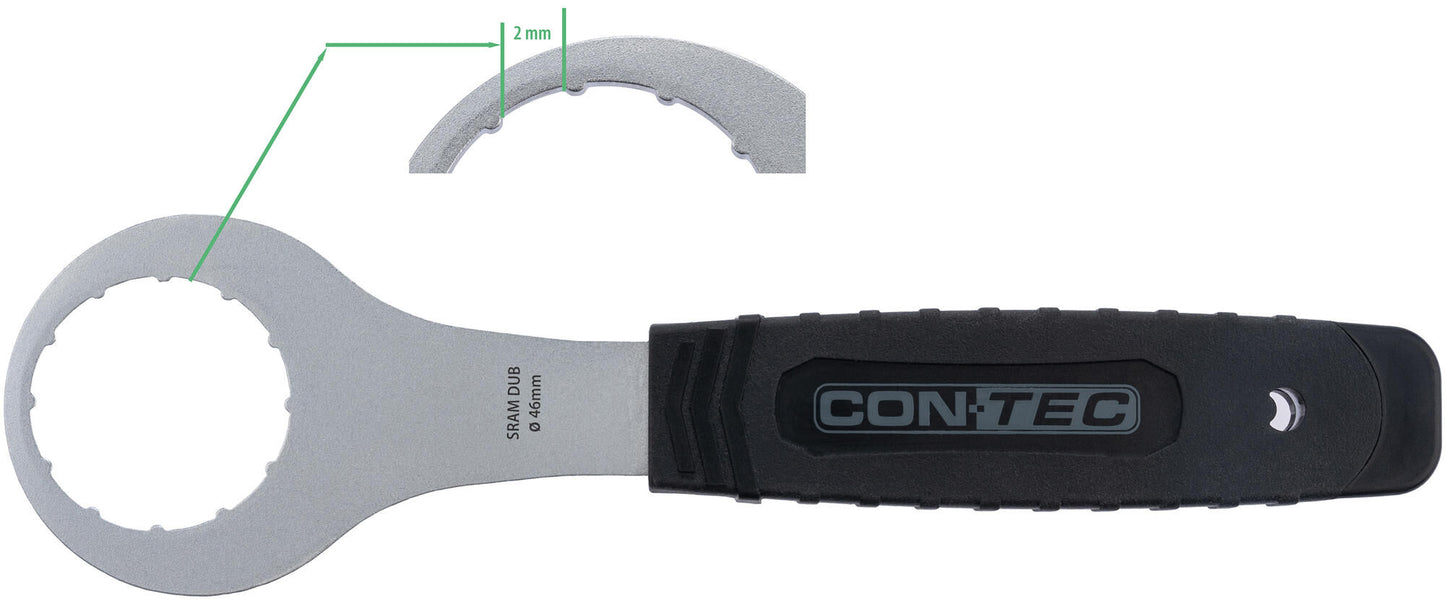 Contec CT Bot.Bracket Puller TFP-450 SRAM DUB 2MM