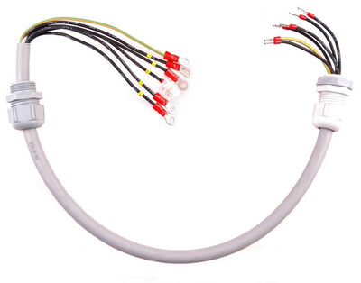 Cable para limpiador de vacas de impresión