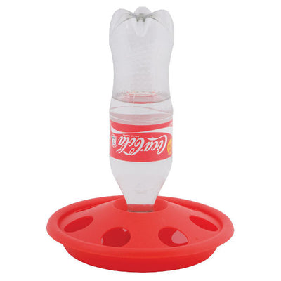 Abbeveratoio Olba pulcino 7 fori per bottiglia