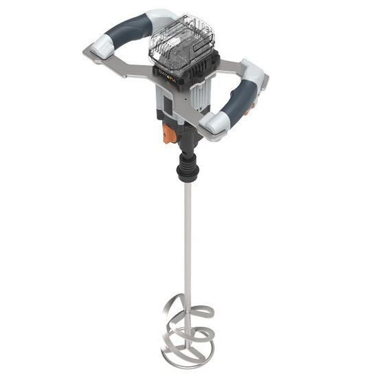 Mezcladora de batería de CA 120 mm sin escobillas (Maxxpack 18V).