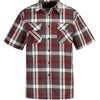 Camicia Storvik a quadri manica corta design a blocchi 32 xxxxl