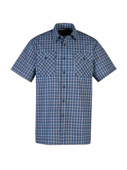 Camicia Storvik a quadri manica corta disegno a quadri 44 xxxxl