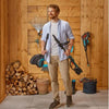Gardena powertrim 30 18v grastrimmer (grijs turquoise, accu en lader niet inbegrepen)