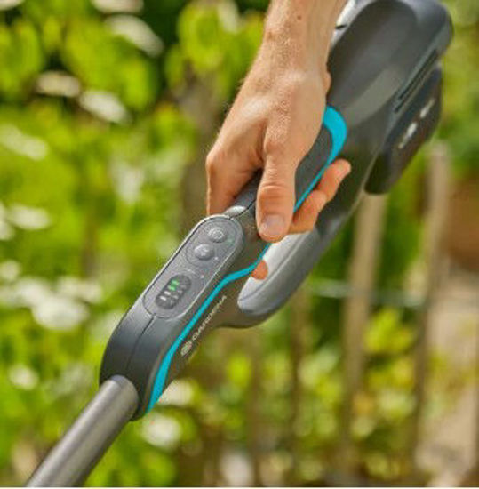 Gardena powertrim 30 18v grastrimmer (grijs turquoise, accu en lader niet inbegrepen)