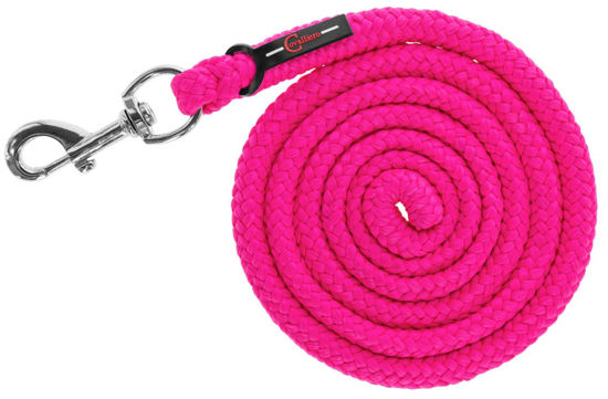 Guinzaglio con moschettone hippo pe rosa