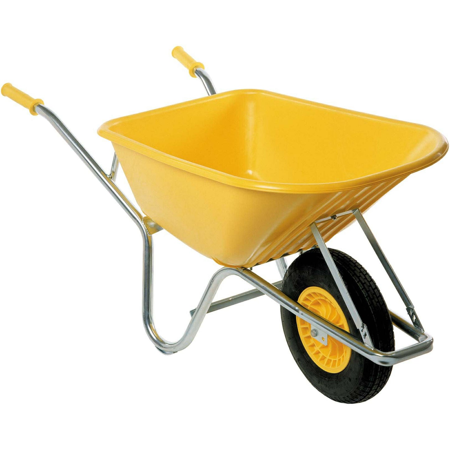 Fort kruiwagen 100l geel type pe100