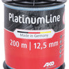 Cinta de miedo Ako platinumline 125 mm blanco azul 200m