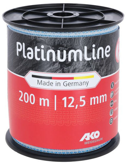 Cinta de miedo Ako platinumline 125 mm blanco azul 200m