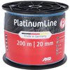 Ako platinumline schriklint 20 mm witblauw 200m