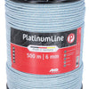 Ako platinumline afrasteringskoord 6mm 500m witblauw