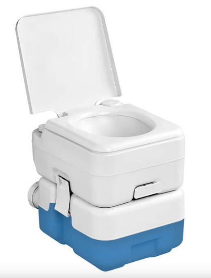 Liquido per WC, additivo per serbatoio di scarico da 2 litri, blu