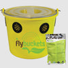 Cubo para moscas flyx 12l completo incluido atrayente