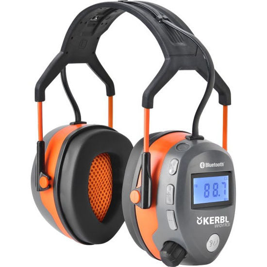La cuffia antirumore Kerbl funziona con radio e Bluetooth