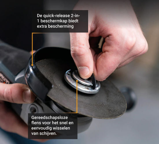 Batavia maxxpack 18v accu haakseslijper 125mm brushlesbody