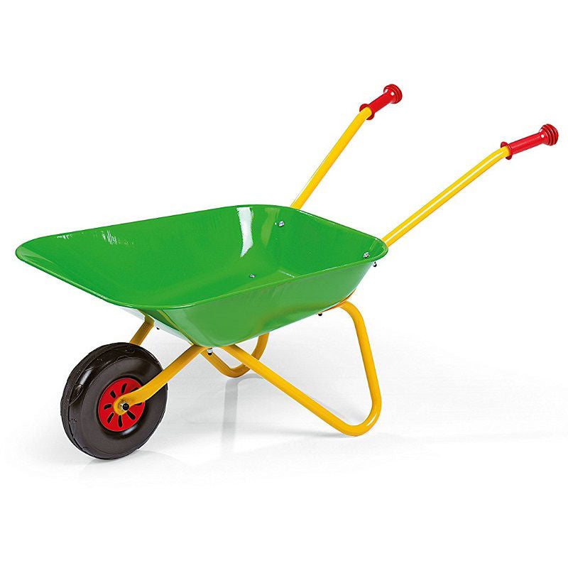 Rolly Toys Carretilla Infantil Contenedor Metálico Verde