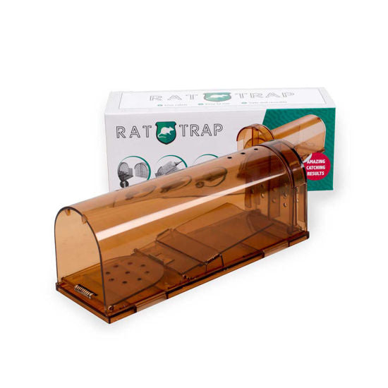 Trampa para ratas plastico 1 entrada
