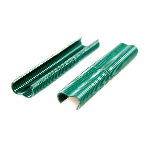 Graffe Giardino a rete verde 20mm 200pz