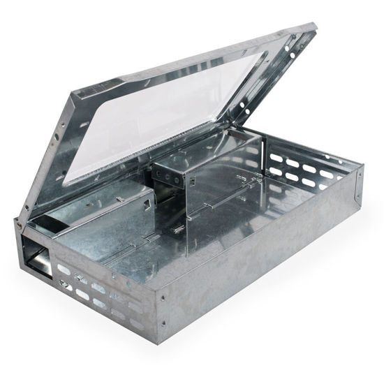 Cattura topi zincato con sistema multi-cattura a finestra