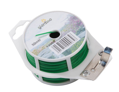 Filo piatto da 50 m verde con lampeggiatore