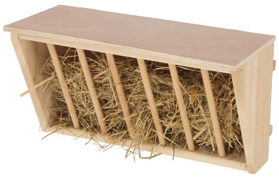 Kerbl hooiruif met zitplank 37 x 17 x 20 cm