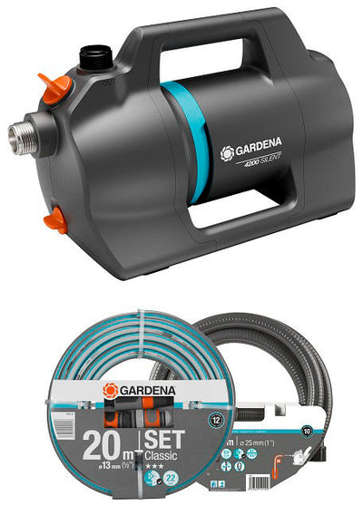 Pompa per irrigazione Gardena 4200 set silenzioso