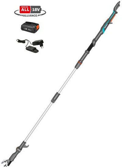 Set forbici da potatura telescopiche a batteria Gardena 250 p4a