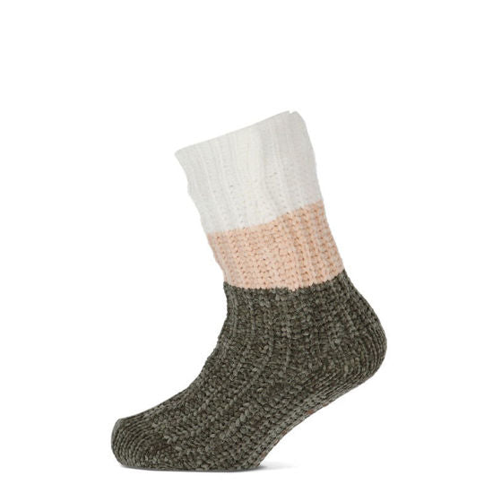 Homesocks basset chenilla color block surtido 30 pares