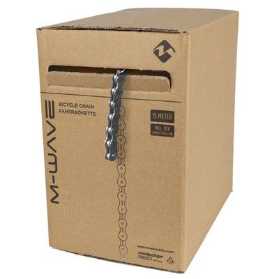 M-Wave Necklace Single Speed ​​1 2x1 8, Gray Brown. 15m on roll, incl 10 connecting switches
