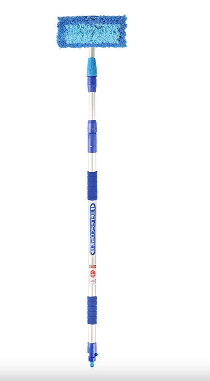 Set spazzole per lavaggio telescopiche Proplus 3m incluso tergivetro in spugna