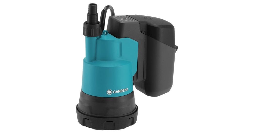 Gardena producten accu dompelpomp 20002 clear 18v p4a set