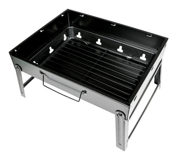Barbacoa compacta con mango