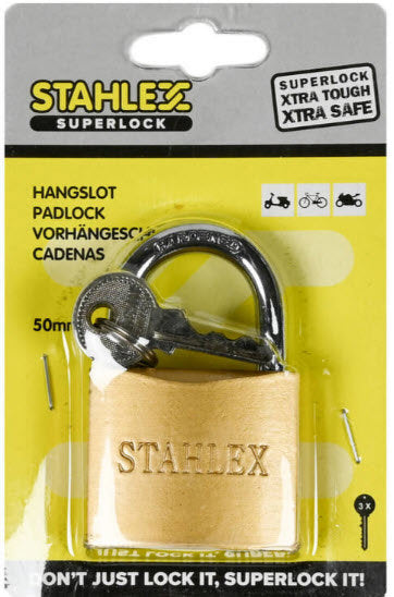 Productos candado superlock 50mm plus3 llaves