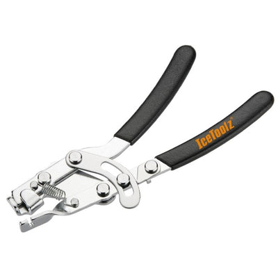 Icetoolz Spantang for brake cable 20.5 cm silver black