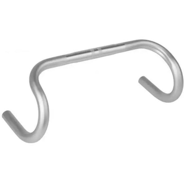 Aluminio de dirección de zoom carreras 25.4 x 425 mm de plata