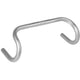 Aluminio de dirección de zoom carreras 25.4 x 425 mm de plata