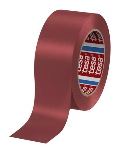 Nastro segnaletico Tesa rosso 50mm 33mtr | Pezzi da 6 pezzi