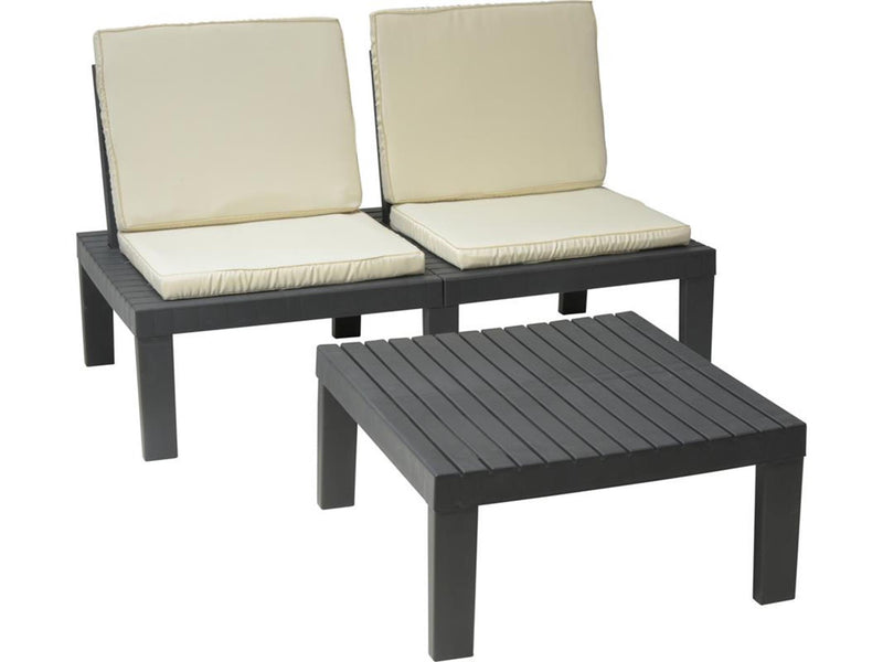 Set da giardino Pro Garden Makerna con cuscino