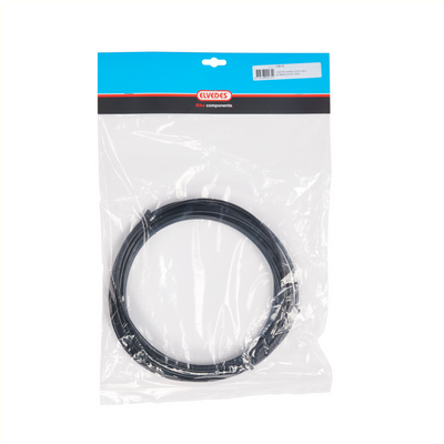 REM Elvedes de cable al aire libre sin revestimiento de Ø5 mm de 10 metros - negro (rollo)