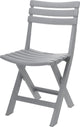 Sedia pieghevole da giardino Pro Komodo plastica grigio chiaro