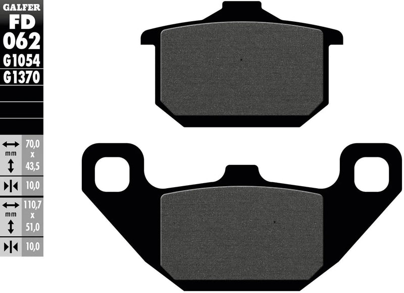 Galfer remblokken fd062 brake pad fd062 g1054 organic