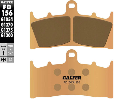 Pastiglie freno Galfer fd156 pastiglia freno fd156 g1370 metallo sinterizzato